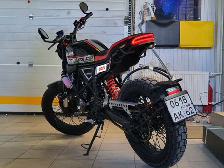 2025 Fuego Scrambler 3.0, чёрный, 245000 рублей, вид 4
