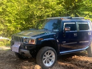 2008 Hummer H2 I Рестайлинг, зелёный, 3750000 рублей, вид 1