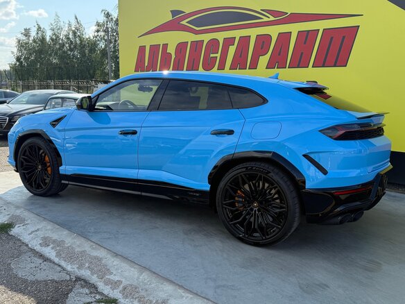 2025 Lamborghini Urus SE I Рестайлинг, голубой - вид 1