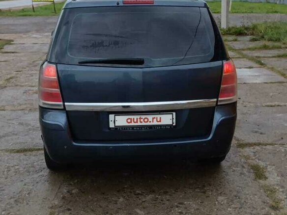 2007 Opel Zafira B, серый, 400000 рублей - вид 3