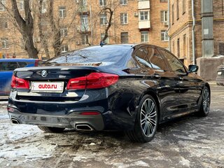 2017 BMW 5 серии 530d xDrive VII (G30/G31/G38), чёрный, 4090000 рублей, вид 4