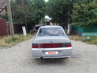 2005 Lada (ВАЗ) 2110, серебристый, 185000 рублей, вид 3