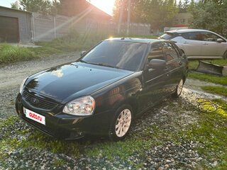 2012 Lada (ВАЗ) Priora I, чёрный, 400000 рублей, вид 1