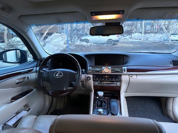 2012 Lexus LS 460 IV Рестайлинг 2, чёрный, 2700000 рублей - вид 9
