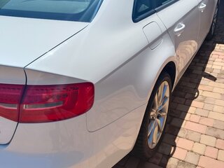 2014 Audi A4 IV (B8) Рестайлинг, белый, 1450000 рублей, вид 5