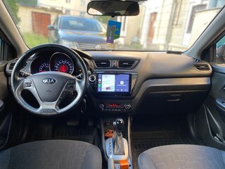 2015 Kia Rio III Рестайлинг, серый, 1130000 рублей, вид 5