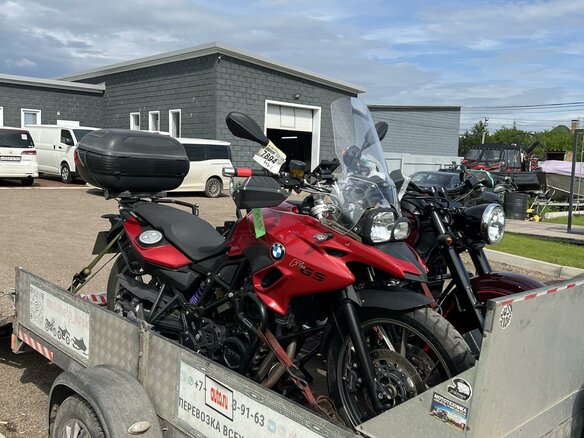 2014 BMW F 700 GS, красный - вид 4