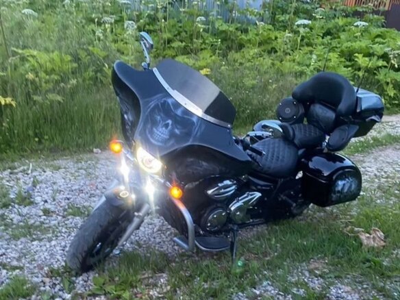 2008 Yamaha XVS950, чёрный, 777777 рублей - вид 12