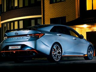 2022 Hyundai Avante N VII, серый, 3700000 рублей, вид 3