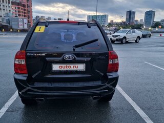 2006 Kia Sportage II, чёрный, 900000 рублей, вид 3
