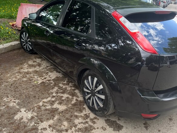 2007 Ford Focus II Рестайлинг, чёрный, 465000 рублей - вид 9