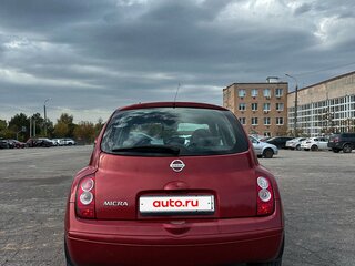 2006 Nissan Micra III (K12), красный, 500000 рублей, вид 2