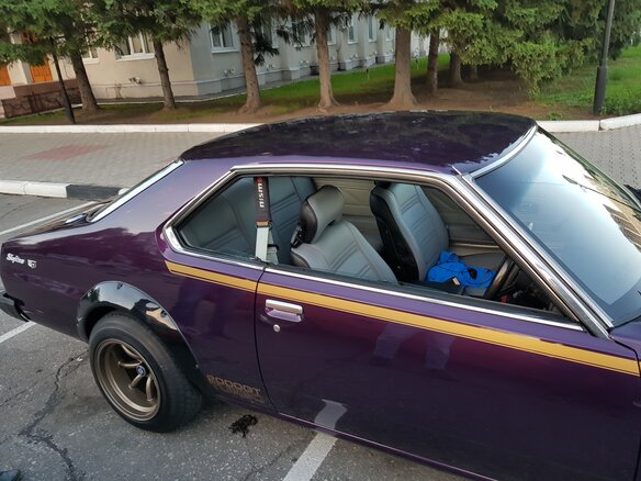 1981 Nissan Skyline GT 5-speed V (C210), фиолетовый, 3200000 рублей - вид 24