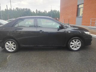 2008 Toyota Corolla X (E140, E150), чёрный, 650000 рублей, вид 2