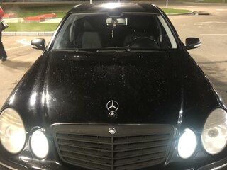 2008 Mercedes-Benz E-Класс 230 III (W211, S211) Рестайлинг, чёрный, 800000 рублей, вид 1