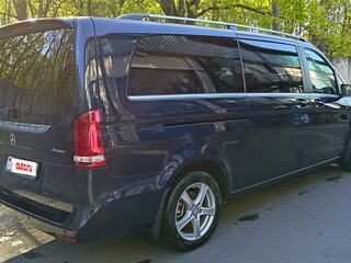 2019 Mercedes-Benz V-Класс Extra Long 250 d экстра длинный III (W447) Рестайлинг, синий, 3700000 рублей, вид 3