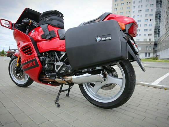 1996 BMW K 1100 RS, красный, 594334 рублей - вид 38