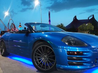 2001 Mitsubishi Eclipse III, синий, 1250000 рублей, вид 1