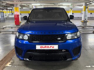 2017 Land Rover Range Rover Sport SVR II, синий, 5600000 рублей, вид 2