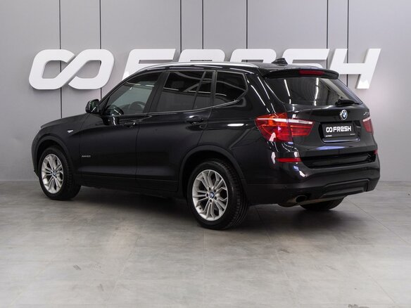 2014 BMW X3 20i xDrive II (F25) Рестайлинг, чёрный - вид 1