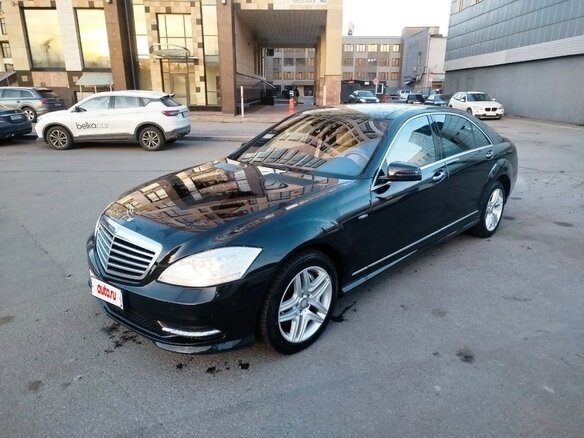2011 Mercedes-Benz S-Класс 500 V (W221) Рестайлинг, чёрный, 1777000 рублей