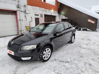 2013 Skoda Octavia III (A7), чёрный, 1050000 рублей, вид 1