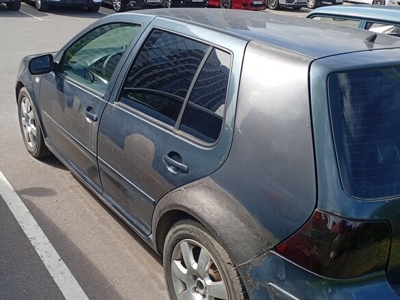 2003 Volkswagen Golf IV, серый, 170000 рублей - вид 5