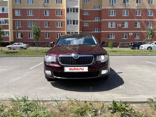 2012 Skoda Superb II, пурпурный, 800000 рублей, вид 2