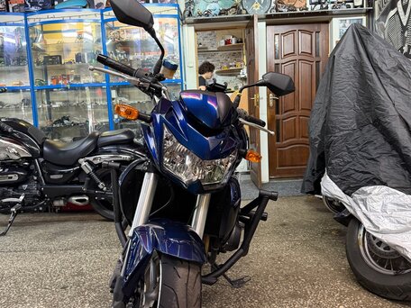 2008 Kawasaki Z 750, синий, 445000 рублей, вид 3