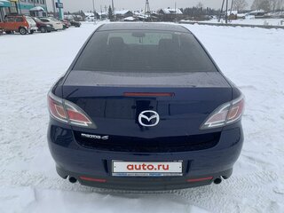 2010 Mazda 6 II (GH) Рестайлинг, синий, 1300000 рублей, вид 3