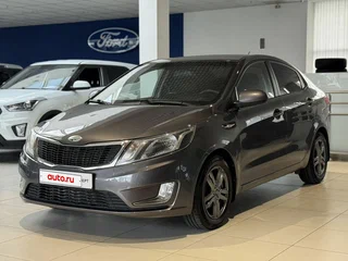 2014 Kia Rio 4-speed III, серый, 910000 рублей, вид 1