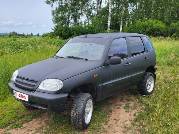 2003 Chevrolet Niva I, чёрный, 350000 рублей
