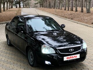 2012 Lada (ВАЗ) Priora I, чёрный, 500000 рублей, вид 1