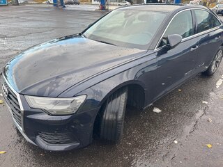 2022 Audi A6 40 TDI V (C8), синий, 4099000 рублей, вид 2