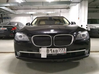 2012 BMW 7 серии Long 750Li xDrive V (F01/F02/F04), чёрный, 12000000 рублей, вид 1