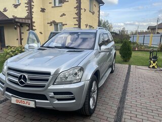 2011 Mercedes-Benz GL-Класс 350 I (X164) Рестайлинг, серебристый, 1900000 рублей, вид 1