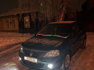 2011 Renault Logan I Рестайлинг, чёрный, 575000 рублей, вид 1