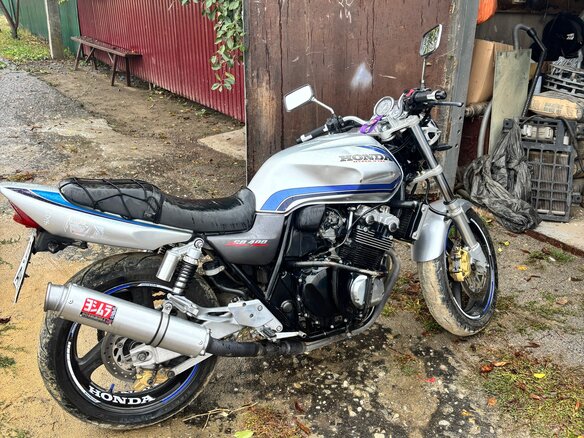 1999 Honda CB 400 Super Four, серебристый, 299000 рублей - вид 5