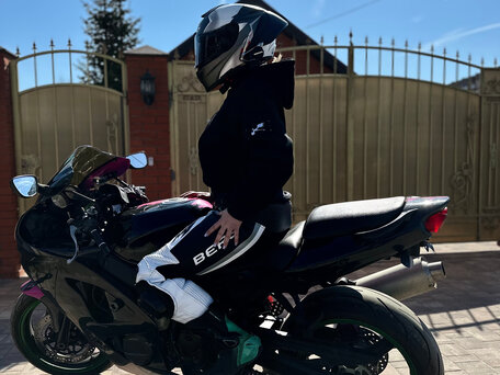 2001 Kawasaki ZX-6 Ninja, чёрный, 395000 рублей, вид 1
