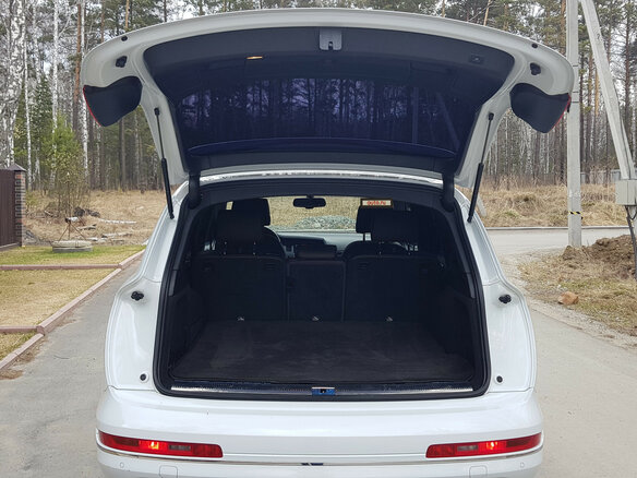 2015 Audi Q7 I (4L) Рестайлинг, белый, 3200000 рублей - вид 2