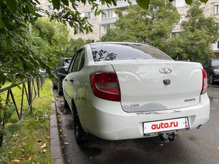 2013 Lada (ВАЗ) Granta I, белый, 220000 рублей, вид 4