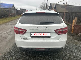2018 Lada (ВАЗ) Vesta SW I, белый, 1020000 рублей, вид 2