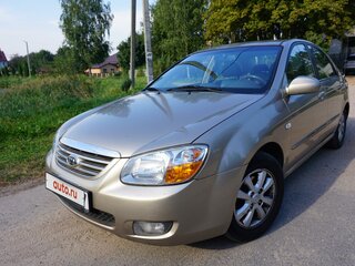 2007 Kia Cerato I Рестайлинг, бежевый, 401462 рублей, вид 1