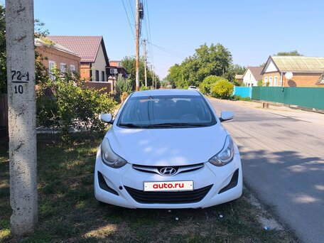 2014 Hyundai Elantra V (MD), белый, 770000 рублей, вид 1
