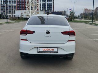 2021 Volkswagen Polo VI, белый, 1190000 рублей, вид 4