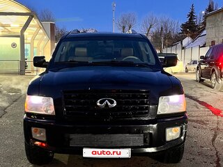 2007 Infiniti QX56 I Рестайлинг, чёрный, 1450000 рублей, вид 1