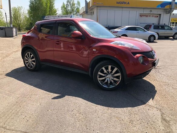 2012 Nissan Juke I, красный, 1250000 рублей - вид 3