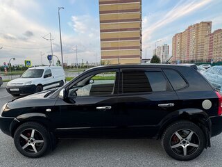 2007 Hyundai Tucson I, чёрный, 800000 рублей, вид 3