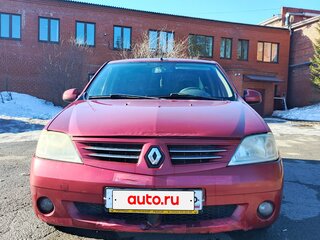 2008 Renault Logan I, красный, 334000 рублей, вид 1