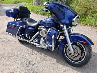 2007 Harley-Davidson Street Glide, синий, 777000 рублей, вид 1